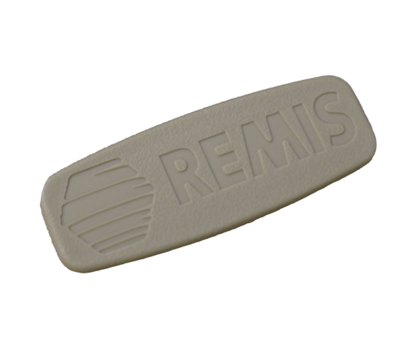 Abdeckkappe REMIS-Logo (beige)
